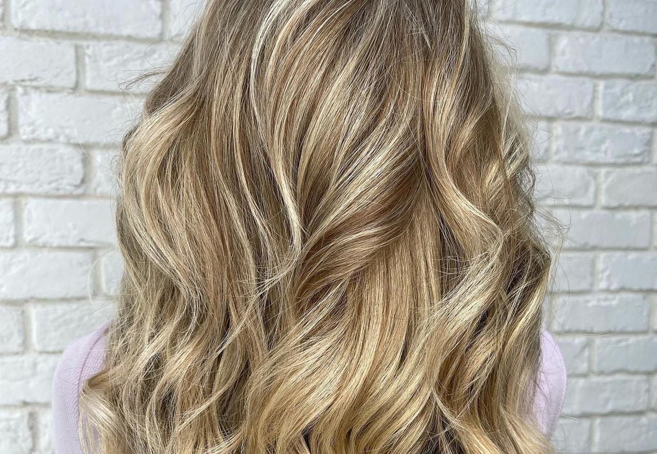 Окрашивание Shatush beach blonde (Olaplex)